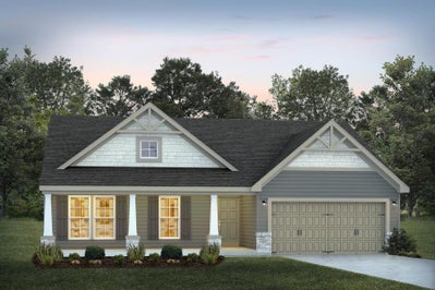 Elevation E - Craftsman. 3br New Home in St. Charles, MO