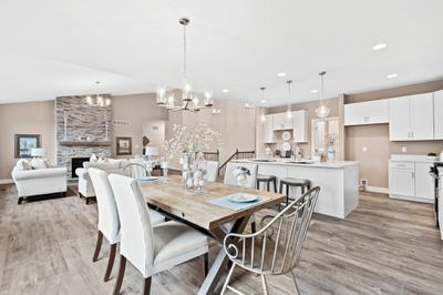 Rolwes Co. builds homes with open floor plans.